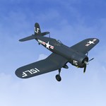 RealFlight Evolution - E-flite F4U-4 Corsair 1.2m DLC