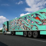 *Euro Truck Simulator 2 Street Art Paint Jobs PackАВТО