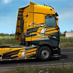 *Euro Truck Simulator 2 SuperStripesPaintJobsPack АВТО