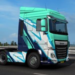 *Euro Truck Simulator 2 SuperStripesPaintJobsPack АВТО