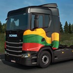 Euro Truck Simulator 2 Lithuanian Paint Jobs Pack АВТО