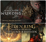 Общий аккаунт BLACK MYTH:WUKONG + ELDEN RING (ВСЕ DLC)