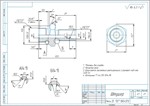 Штуцер М20х1,5; М16х1,5. Чертеж детали штуцер в компасе