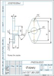 МЧ00.56.00.03 фланец. Рабочий чертеж детали в компасе