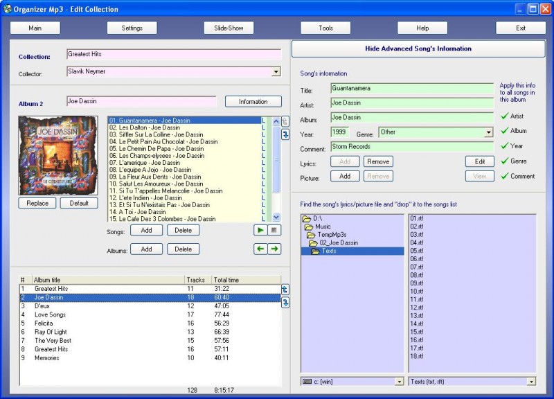 Organizer Mp3 4.51