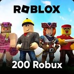 *Roblox —Подарочная карта  200 Robux Весь Мир