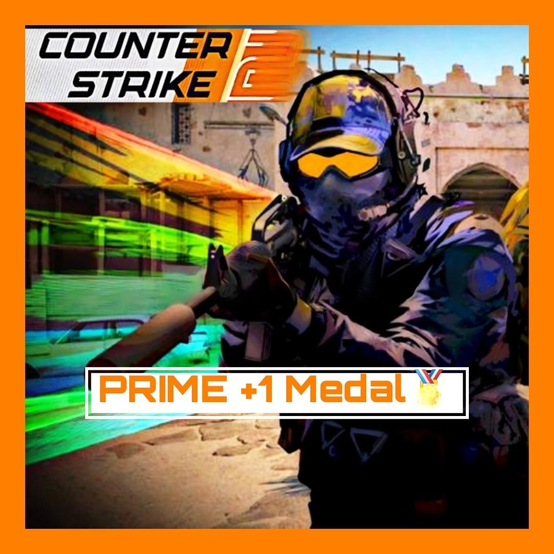 Counter-Strike 2 [PRIME] 🔥 + Медаль от 1-10 + Почта ✅