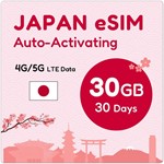 eSIM для Интернета в Японии оператор Docomo Japan