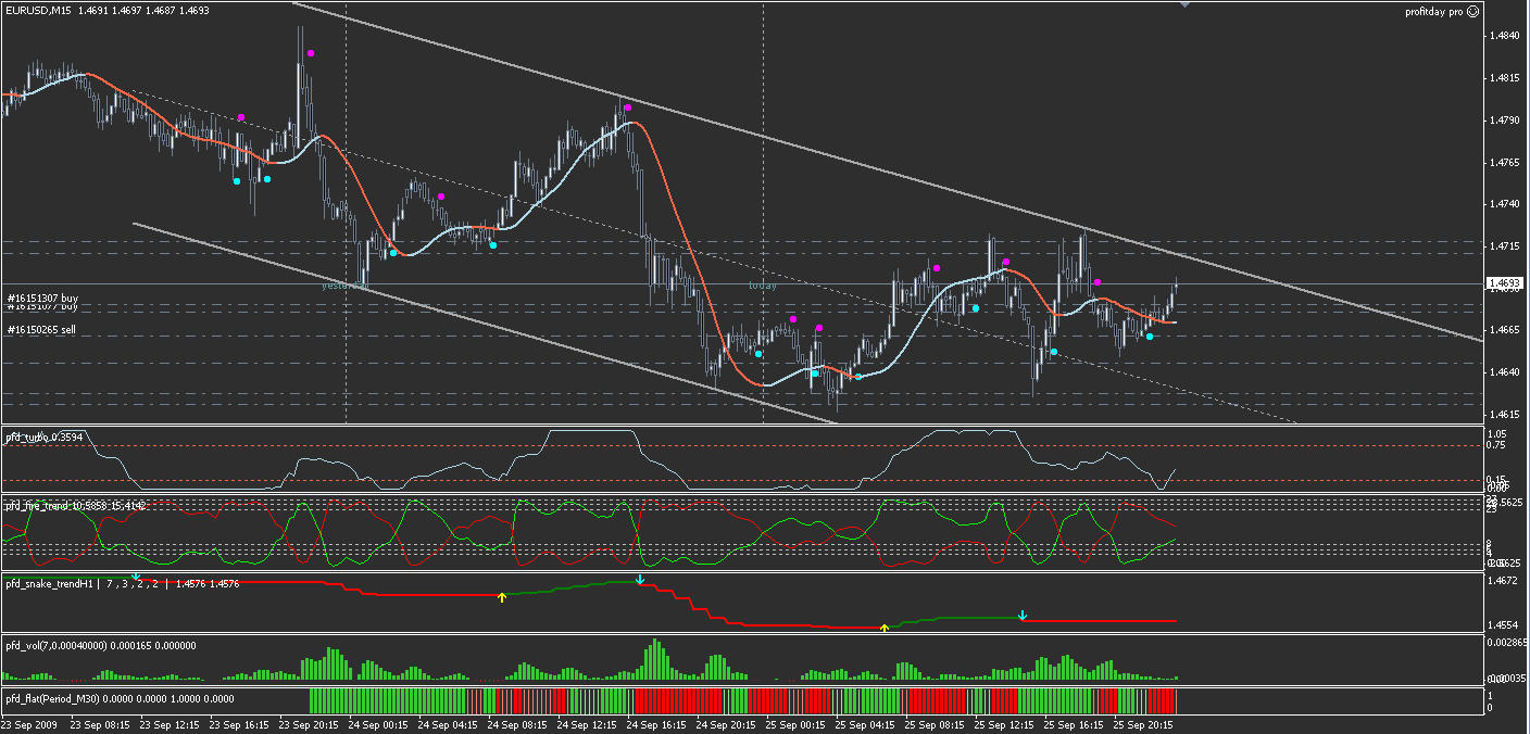 PROFITDAY Pro v. 2009 - прибыльная система Форекс.