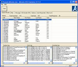 IMCaster ICQ E-Marketer 8.11.12