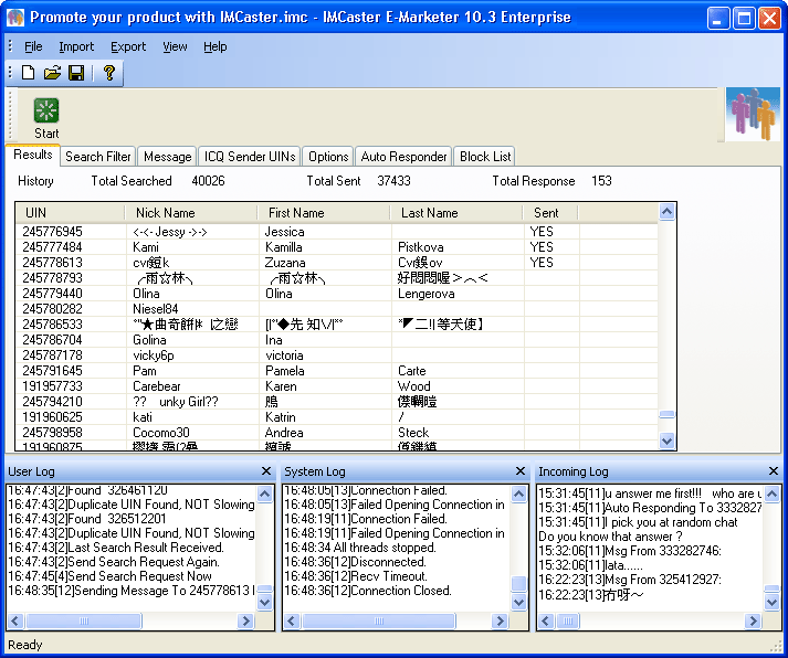 IMCaster ICQ E-Marketer 10.6.12