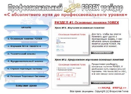 Резюме трейдера образец