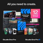 * Studio One Pro7 Бессрочная лицензия Один годовой пла