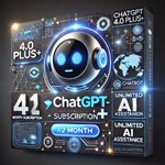 ChatGPT 4.0 PLUS+ | Подписка на 1 месяц, общая для 4