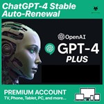 ChatGPT 4 Plus - 30 дней совместный аккаунт 5 ПОЛЬЗОВАТ