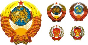герб СССР в векторе