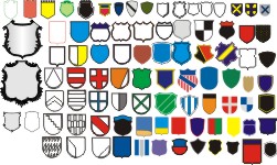 Заготовки для гербов - шаблоны для создания своего герб