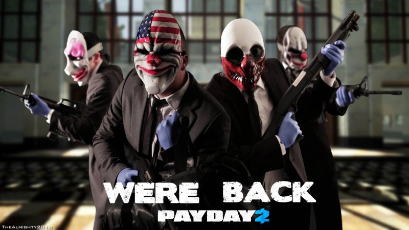 Payday 2 + 9 Free DLC (Steam RU tradable gift)