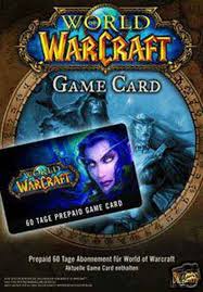 WORLD OF WARCRAFT TIME CARD 60 ДНЕЙ / RUS / SCAN