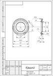 Чертеж "Пресс-форма на изделие "Крышка" №2