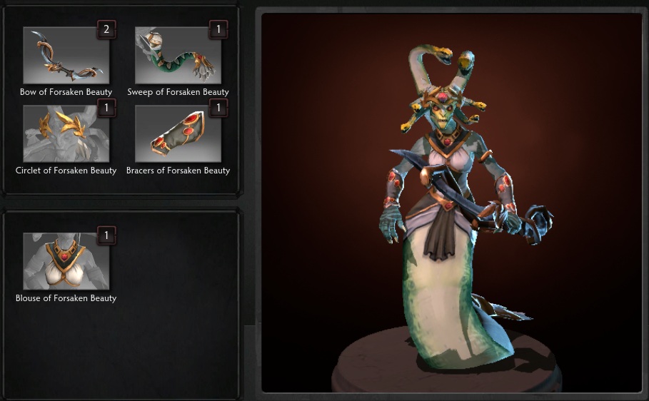 Buy Dota 2 Forskanen Beauty Medusa And Download