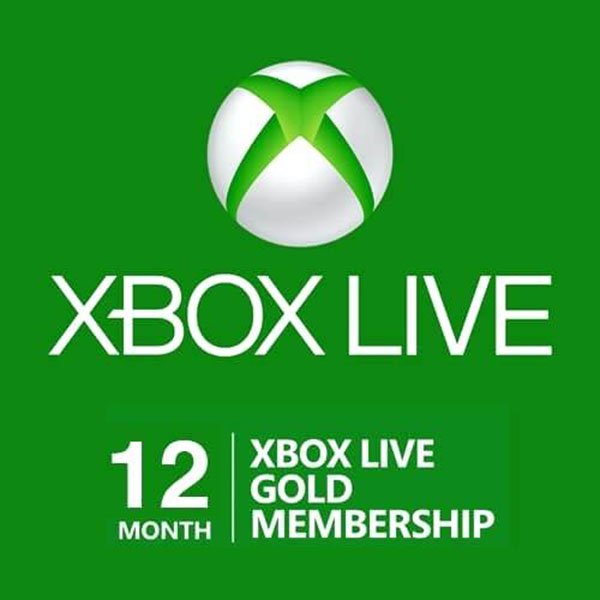 12 month membership xbox live