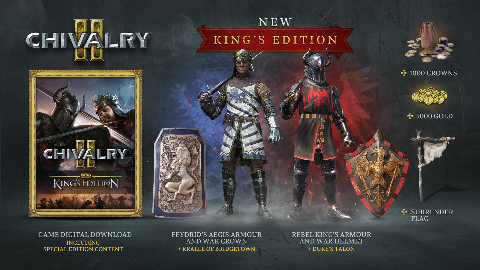 Купить Chivalry 2 - King´s Edition DLC (Steam Gift Россия) 🔥 недорого,  выбор у разных продавцов с разными способами оплаты. Моментальная доставка.