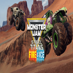 * Monster Jam Steel Titans - Fire & Ice Truck Bundle *