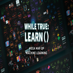 * while True: learn() Mega Map of Machine Learning * G