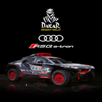 * Dakar Desert Rally - Audi RS Q e-tron Hybrid Car * E