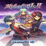 * Damage x2 - Alphadia I & II * EGS DLC * (PC)