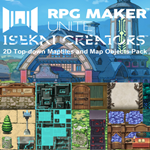 * ISEKAI CREATORS 2D Top-down Maptiles and Map Objects