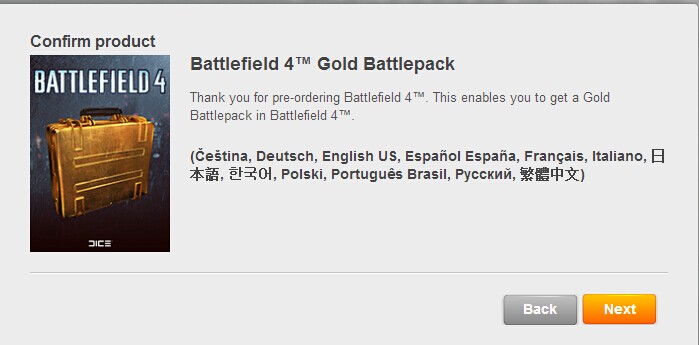 Battlefield 4 Gold Battlepack RU/EU REGION FREE ORIGIN