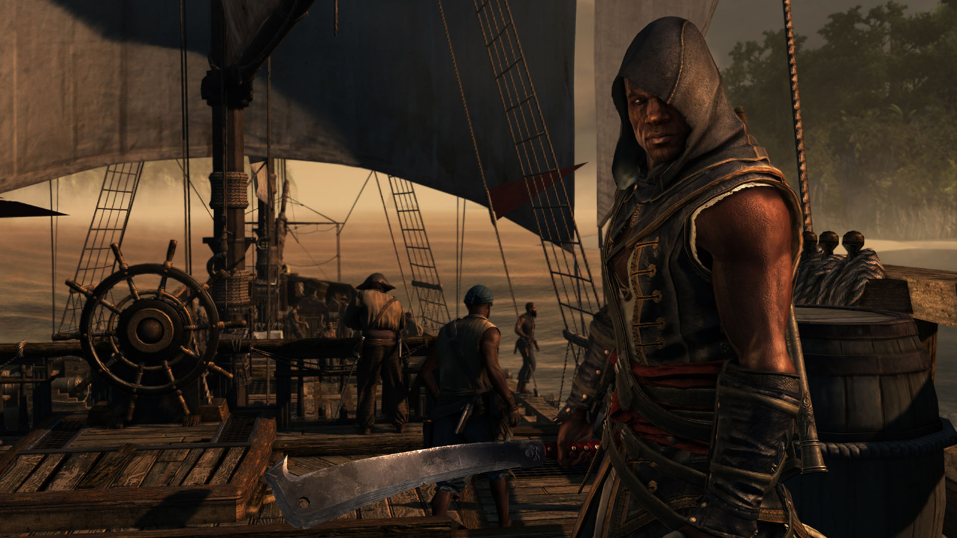 Dlc flags. Адевале ассасин Крид 4. Адевале Assassins Creed 4. Ассасин Крид 4 Freedom Cry. Assassin's Creed Black Flag Адевале.