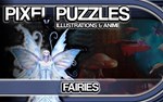 Pixel Puzzles Illustrations Anime Jigsaw Fairies DLC ke