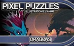 Pixel Puzzles Illustrations Anime Jigsaw Dragons DLC