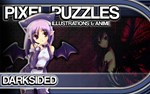 Pixel Puzzles Illustrations Anime Jigsaw Dark Sided DLC