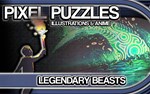 Pixel Puzzles Illustrations Anime Jigsaw Leg. Beasts