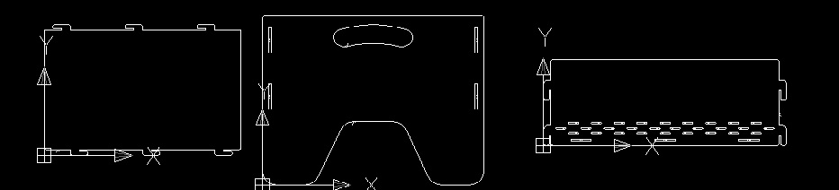 Мангал разборный чертеж dxf