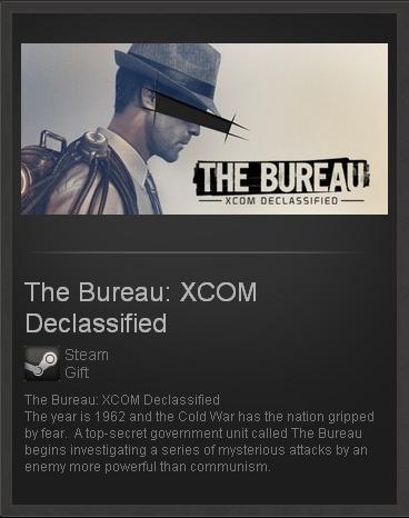 The Bureau XCOM Declassified - STEAM Gift - ROW / free