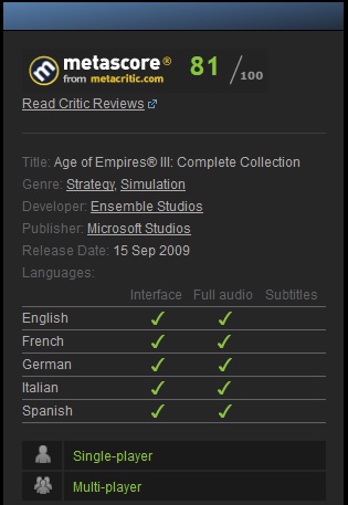 Age of Empires III: Complete Collection(Steam Gift/ROW)