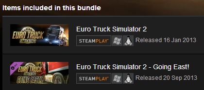 Euro Truck Simulator 2 Gold Bundle (Steam Region Free)