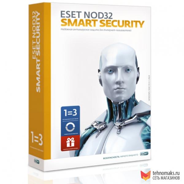 ESET NOD32 Smart Security 3ПК на 2 года ПРОДЛЕНИЕ
