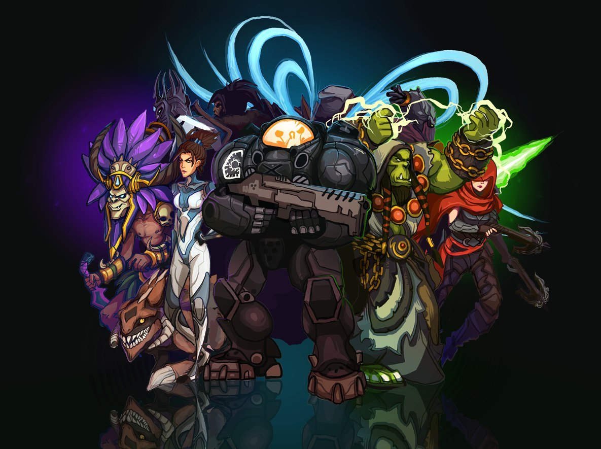 Heroes of storm стим фото 38