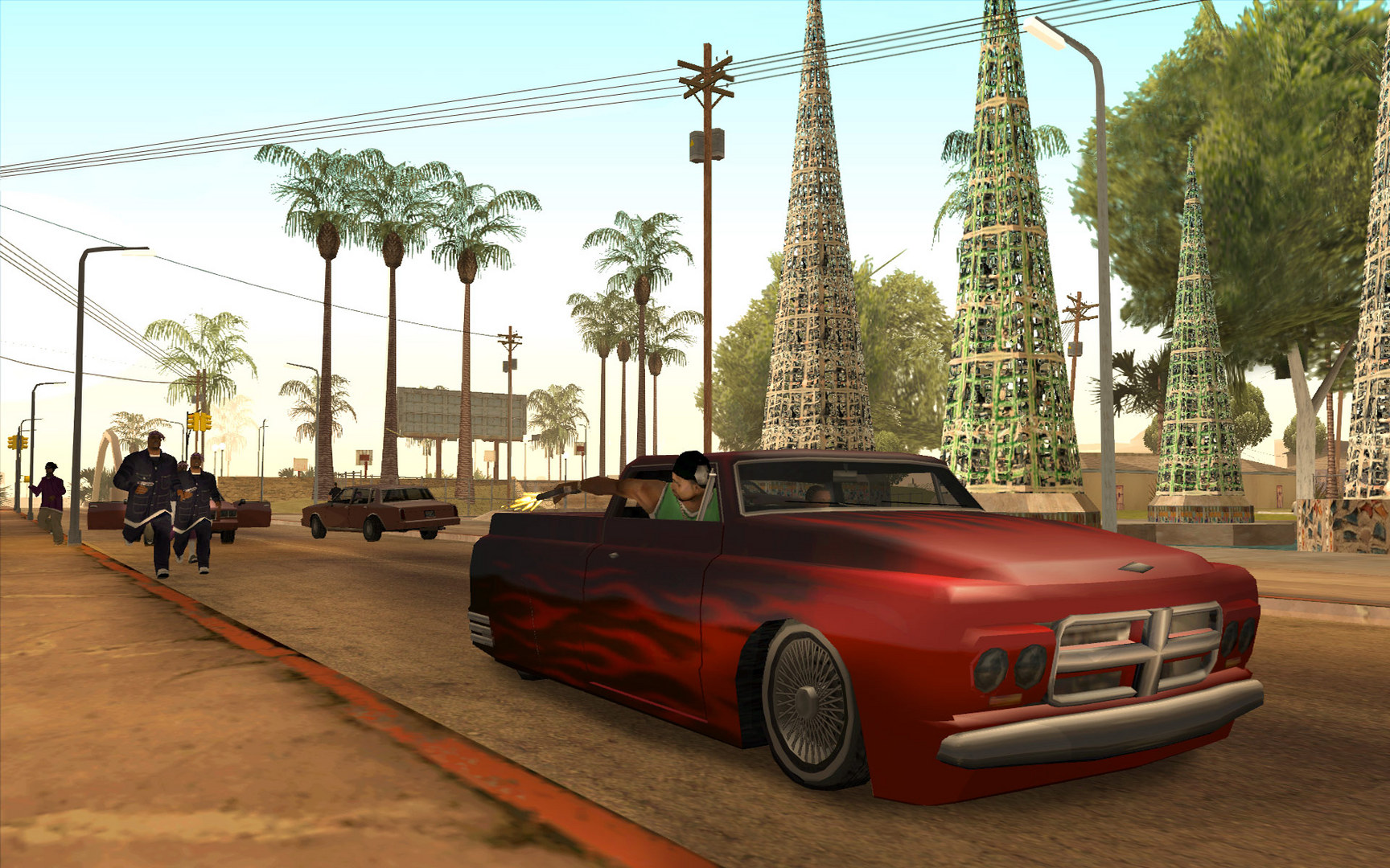 Сколько играет в гта. Grand Theft auto: San Andreas. Лос Анджелес ГТА Сан андреас. Grand Theft auto San Andreas ремастер. Grand Theft auto San Andreas ГТА 5.