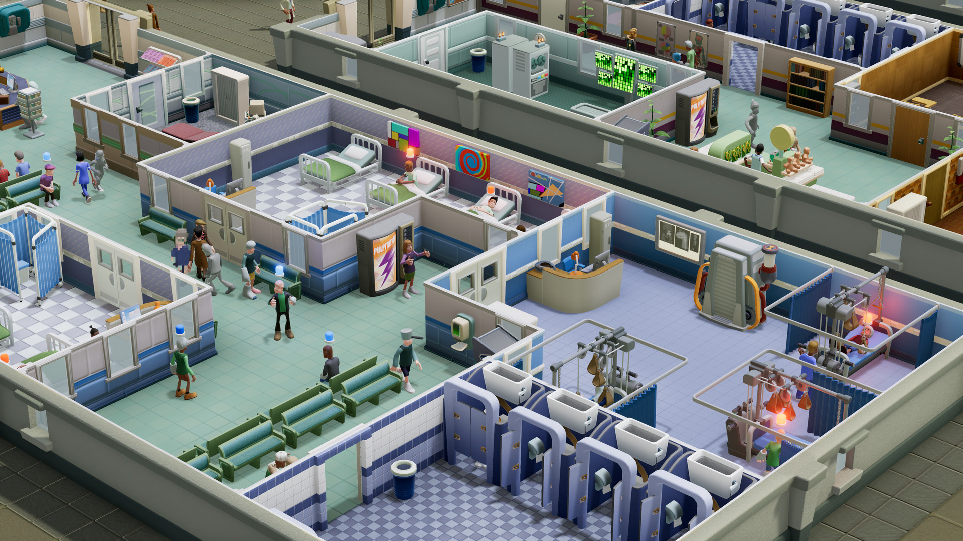 Point hospital. Two point Hospital игра. Two point Hospital: Jumbo Edition. Two point Hospital ps4. Theme Hospital игра 2018.