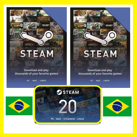 Steam Brazil Gift Card