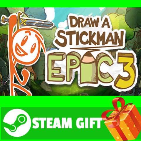 Buy ⭐️ALL COUNTRIES⭐️ Draw a Stickman EPIC 3 STEAM GIFT cheap, choose ...