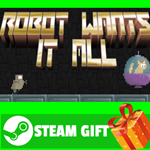 **ВСЕ СТРАНЫ+РОССИЯ** Robot Wants It All Steam Gift