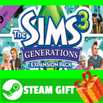 **ВСЕ СТРАНЫ+РОССИЯ** The Sims 3 Generations Steam Gift